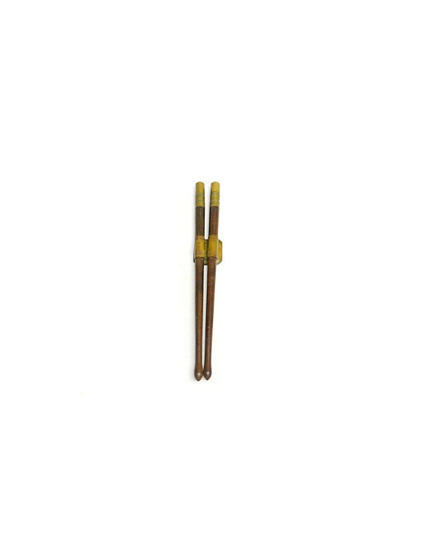 Paire de baguette de tambour du 19ème siècle