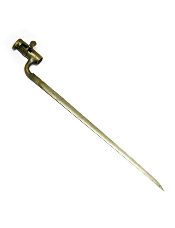 Baionnette à douille, fermeture à oeillet