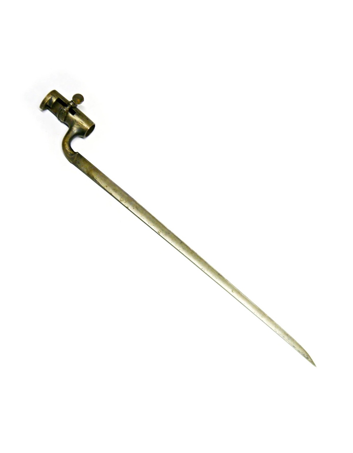 Baionnette à douille, fermeture à oeillet
