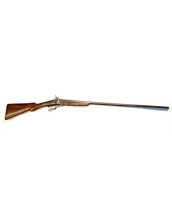 Fusil à percussion 1 coup système clé Beranger calibre: 16 a broché