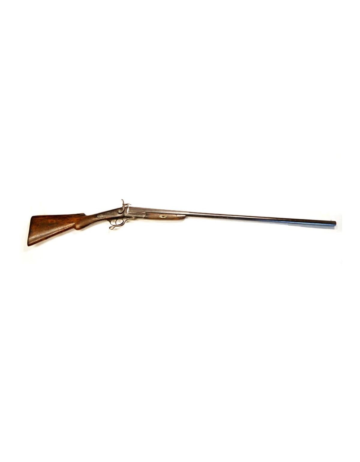 Fusil à percussion 1 coup système clé Beranger calibre: 16 a broché