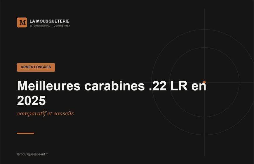 Meilleures carabines .22 LR en 2025 : comparatif et conseils