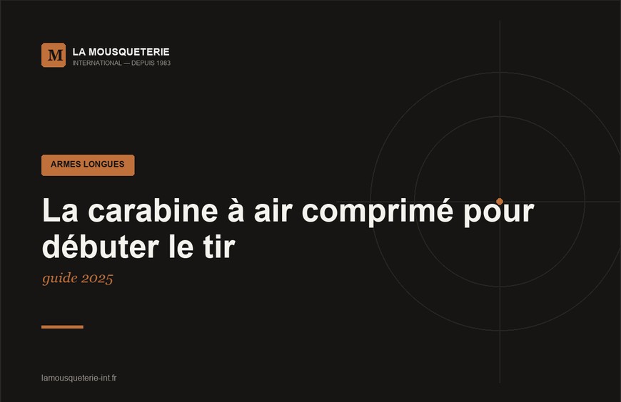 La carabine à air comprimé pour débuter le tir : guide 2025
