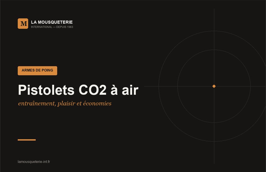 Pistolets CO2 à air : entraînement, plaisir et économies